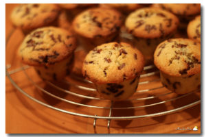 Mini quatre quarts aux crottes de chocolats