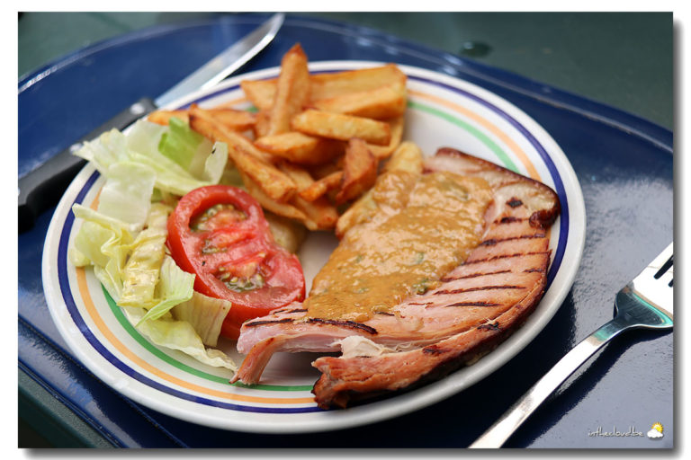 Jambon braisé sauce choron La cuisine d'Olivier