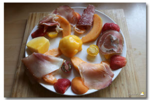 Assiette frugale ...