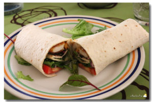 Wraps au poulet croustillant