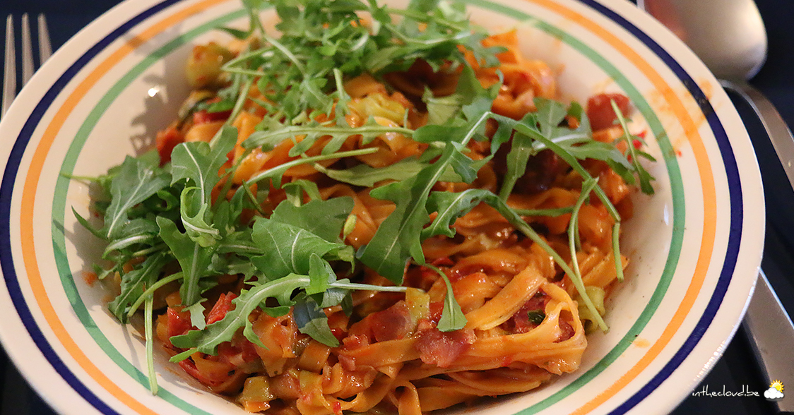 Pasta reste de raclette - La cuisine d'Olivier