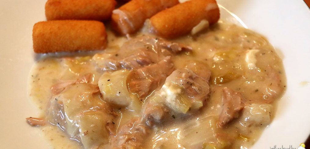 Blanquette de veau aux chicons et au mascarpone