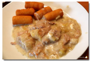 Blanquette de veau aux chicons et au mascarpone