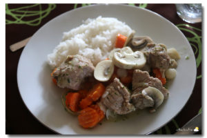 Blanquette de veau rapide