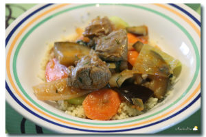 Tajine d'agneau aux légumes