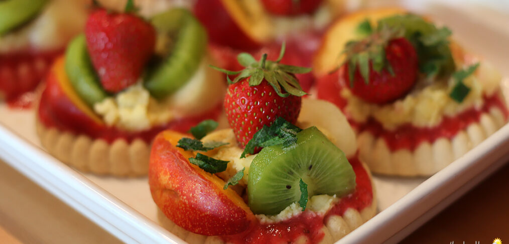 Tartelette aux fruits & à la crème pâtissière