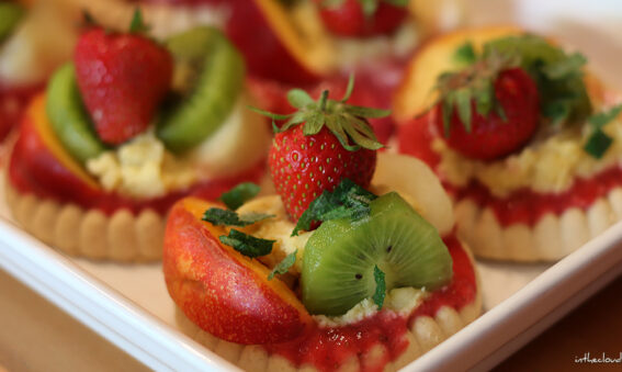 Tartelette aux fruits & à la crème pâtissière