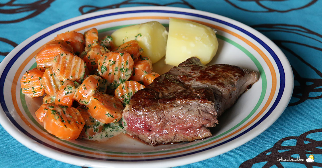 Quelle Viande Avec Des Carottes à La Crème