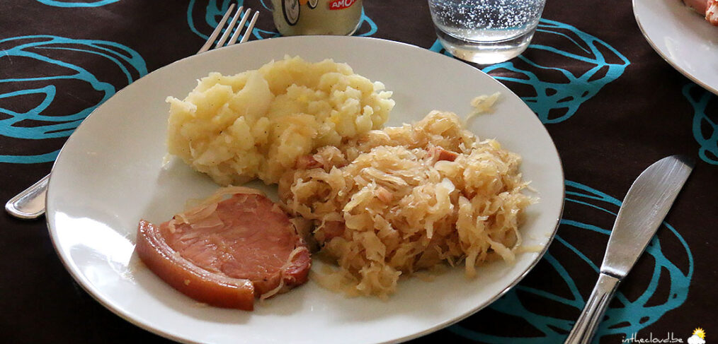 Kassler, choucroute & purée de navets