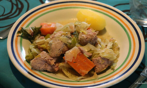 Blanquette de veau hivernale