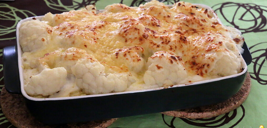 Gratin de choux-fleurs et viande hachée