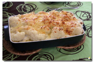 Gratin de choux-fleurs et viande hachée