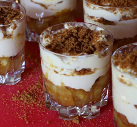 Tiramisu pommes caramélisées et spéculoos