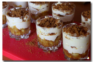 Tiramisu pommes caramélisées et spéculoos