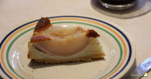 Gâteau poire-amande