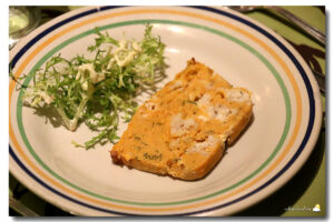 Terrine de poissons à l'estragon