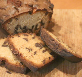 Cake aux pépites de chocolat