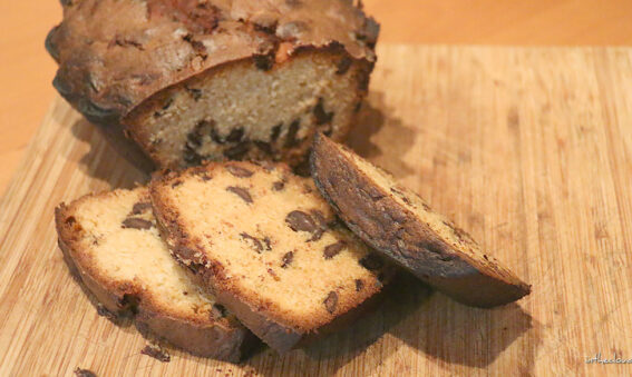 Cake aux pépites de chocolat