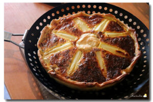 Quiche printanière aux asperges